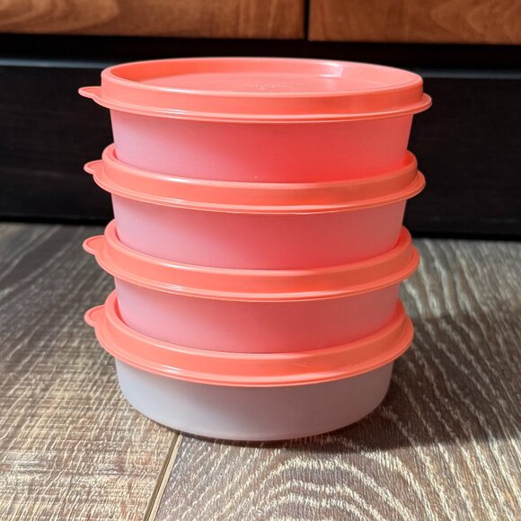 Tupperware Little Wonders Snack Bowl with Lid – Set of 4 - Picture 2 of 16